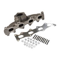 Auspuffkrümmer Kat am Krümmer befestigt