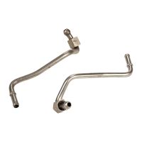 Leitung starr am Katalysator