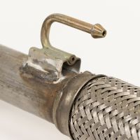 Auspuffrohr flexibel 2 in 1 Rohr