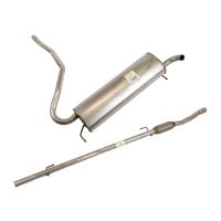 Auspuffanlage ab Kat komplett