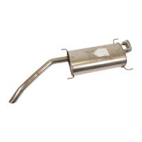 Auspufftopf Kpl mit Endrohr 57-58 Ø Innen