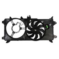 Kühlerlüfterzarge mit Motor - Klima