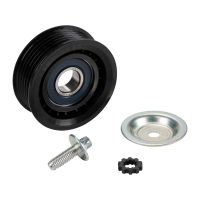 Flachriemenspannrolle D=70 B=26 6 Rippen