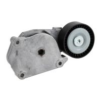 Flachriemenrolle mit Spannarm