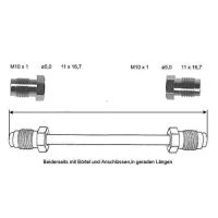 Bremsleitung 410 mm 10 X 1