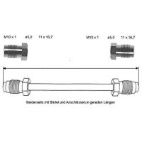 Bremsleitung 425 mm 10 X 1