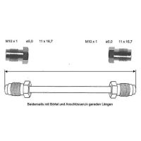 Bremsleitung 550 mm 10 X 1