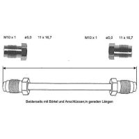 Bremsleitung 900 mm 10 X 1
