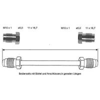 Bremsleitung 1000 mm 10 X 1