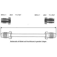 Bremsleitung 1370 mm 10 X 1
