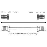 Bremsleitung 1760 mm 10 X 1