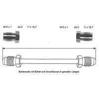 Bremsleitung 3850 mm 10 X 1
