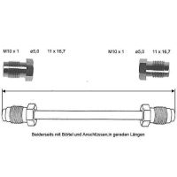 Bremsleitung 4350 mm 10 X 1