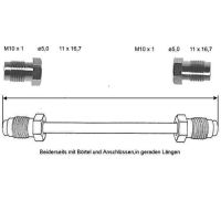 Bremsleitung 4550 mm 10 X 1