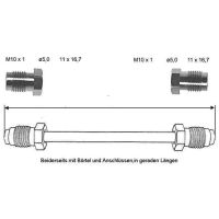 Bremsleitung 4700 mm 10 X 1