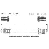 Bremsleitung 4950 mm 10 X 1