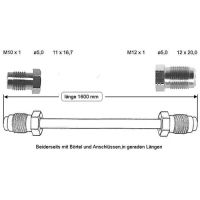 Bremsleitung 1600 mm HBZ ABS