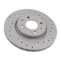 Satz Sport-Bremsscheiben gelocht