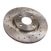 Satz Sport-Bremsscheiben gelocht