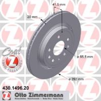 Satz Sport-Bremsscheiben gelocht