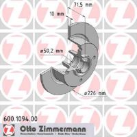 Satz-Sport-Bremsscheiben gelocht
