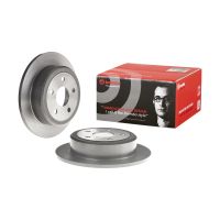 Bremsscheibe hinten beschichtet