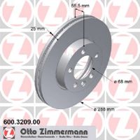 Bremsscheibe vorn innenbelüftet