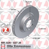 Bremsscheibe vorn innenbelüftet rechts