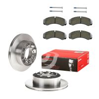 Bremsscheiben-Satz mit Klötzen hinten