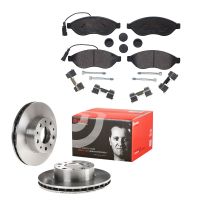 Bremsscheibensatz & Bremsklötzen vorn