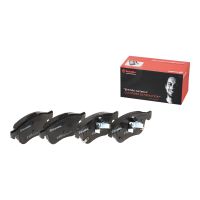 Bremsbelagsatz, Scheibenbremse