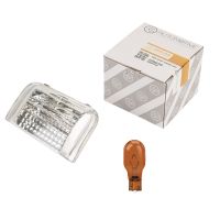 Blinkerkappe rechts im Spiegel für 16 Watt Blinker inkl. Glühbirne