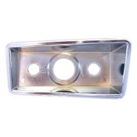 Chromrahmen Seitenleuchte hinten links