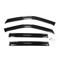 Windabweise Fensterscheiben 4er Set gentönem Acryglas Original