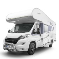 STEELER Frontschutzbügel mit Grill inkl. Anbausatz Edelstahl poliert