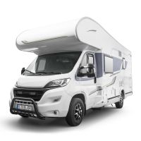 STEELER Frontschutzbügel mit Grill inkl. Anbausatz schwarz pulverbeschichtet