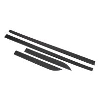 Oberer Seitenschweller in geprägtem Schwarz