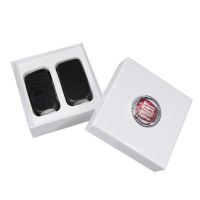 Schlüsselcover-Set Matt Schwarz mit Tipo Logo