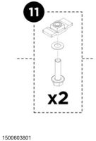 Chassis Mutter Ersatzteil für Thule VeloSwing