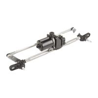 Wischergestänge komplett mit Motor