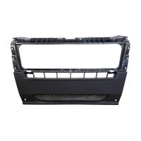 Stoßstange vorn mitte grau mit Gitter