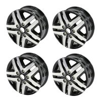 Leichtmetall Felgensatz schwarz silber 16 Zoll Original Original