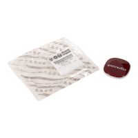 Radnabendeckel Panda Logo in tiefen Kirschrot