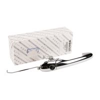 Türgriff Chrom rechts ohne Zylinder mit Loch für Zylinder