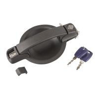 Türgriff vorne links schwarz