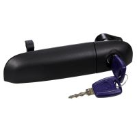 Türgriff vorne links schwarz