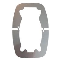 Stechschutzplatte Türgriff Eurochassis