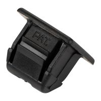 Klammer Motorhaubendämmatte Original