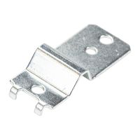 Haltescharnier oben rechts an der Schiebetür