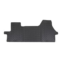 Fußmatte Gummi hochwertig in schwarz